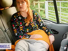 Risky Dildo Fuck In Public Car Park - Shannon Heels