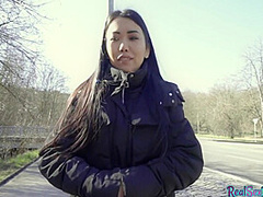 Pickedup Russian babe bentover before missionary stuffed