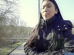 Pickedup Russian babe bentover before missionary stuffed