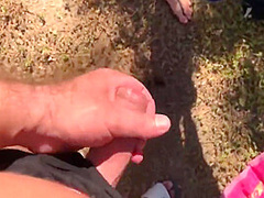 Tore My Ass And Lowered My Mouth Full Of Semen On The Lake