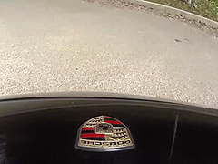 Erotic Porsche Boxster Drive With With Jana Volkova