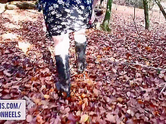 Flashing And Pissing In The Forest