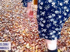 Flashing And Pissing In The Forest