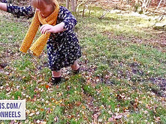 Flashing And Pissing In The Forest