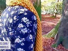 Flashing And Pissing In The Forest