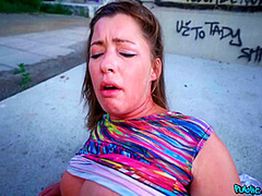 Elisa Tiger & Erik Everhard in Doggystyle Fuck Below Highway - FakeHub