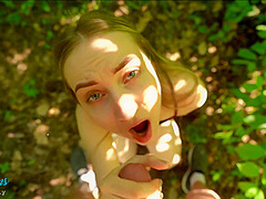 Amateur Public Sex Pov Blowjob And Cum Load On Her Face After Risky Doggy Fuck