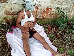 Boss Wife Riding Employees Dick Outdoors - Public Sex