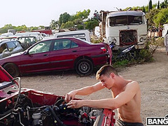 In Fuckin In The Junkyard With Ariana Van And Ariana Van X