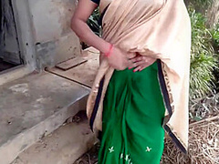 Busty Stepsister Pissing And Fingering On A Farm Outdoors