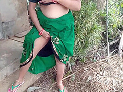 Busty Stepsister Pissing And Fingering On A Farm Outdoors