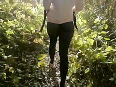She Wanted Quick Sex By The River Ass Plug And Facial