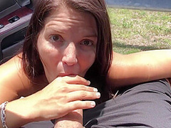 99 Blowjobs In 99 Days - Day 2 - Caught Giving Bj Outdoors - And Kept Going - Pov