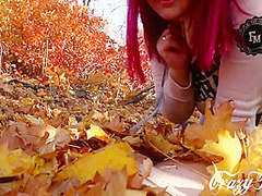 Amazing Oral Creampie And Throbbing Cum In Mouth In Park