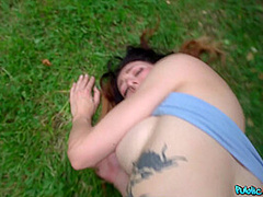 Esluna & Erik Everhard in A Blowjob For A Free Tattoo - FakeHub