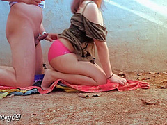 Maagang Kantutan Ni Misis At Kumpare - Cheating Pinay Outdoor Sex