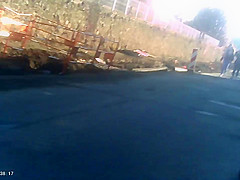 Girls sexy end public