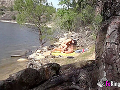 Noa And Her Sexy Outdoor Fuck! This Girl Has No Limits! ;p