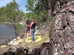 Noa And Her Sexy Outdoor Fuck! This Girl Has No Limits! ;p