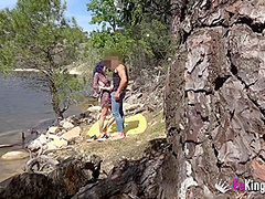 Noa And Her Sexy Outdoor Fuck! This Girl Has No Limits! ;p