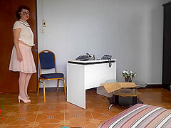 Secretary At Office. Undressing Employee. Cam 1