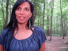 Georgous Amateur Exhib Milf Gets Rendez Vous In A Wood Before Anal Sex