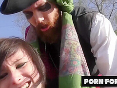 Alice Kinkycat In Pirate Spots Slut And Analizes Her