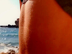 Beach Day - Horny Girlfriend Cant Get Enough & Sucks Boyfriend Twice