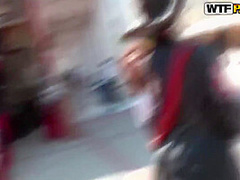 Debauched Vixen Spellbinding Outdoor Porn Clip