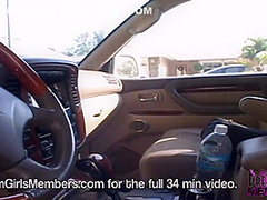 Tattooed Pierced Freak Masturbates In Public