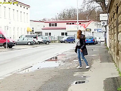 Pee Pissing Solo - Black Fox And Ani Black Fox