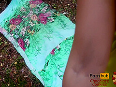 A Young Nymphomaniac Took Her Friend To The Forest And Fucked Him, And He Finished On Her Ass