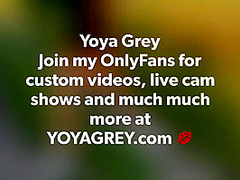 Risky Outdoor Clothed Quickie With Tall Fashion Model Pov Sex - Yoya Grey