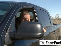 Gets Her Face Fucked Hard With Jennifer White