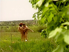 Rotschopf Liebt Outdoor Sex Mit Blowjob Und Bumsen