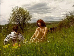 Rotschopf Liebt Outdoor Sex Mit Blowjob Und Bumsen