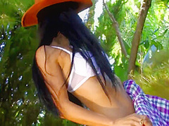 Exotic Cowgirl In Lingerie Rides Big Cock
