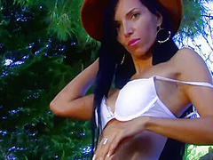 Exotic Cowgirl In Lingerie Rides Big Cock