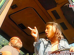 German blonde girl next door teen fuck at a farm