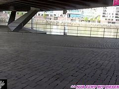 German Public Amateur Sex Compilation With Skinny Teen