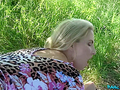 Tina Kay & Ava Dalush in Public Agent Fucks British Women - FakeHub