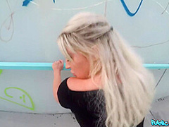 Tina Kay & Ava Dalush in Public Agent Fucks British Women - FakeHub