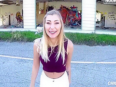 Big Ass Teen Takes Huge Cock In Public