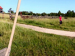 Beautiful Polish Girl Hot Nailed At The Lake