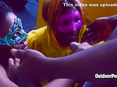 We Had A Threesome By The Neighbors Window 10 Min