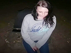 Outdoor Sex On Camping Trip With Pickup Slut - Short Version