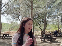 Tristan Seagal - Darkhaired Babe Babe’s Public Copul