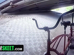 Voluptuous Slut Bounces Her Phat Butt On Cock In Outdoor Tub While Moaning