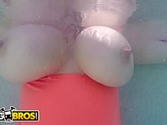 Brandy Talore - Busty Bbw Sucking And Fucking In The Pool