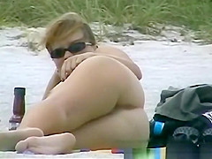 Up close shots on nudists pussies and asses